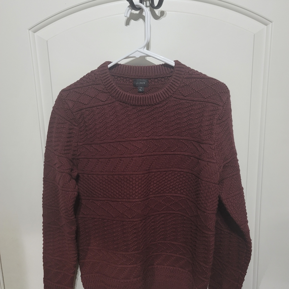 MENS J CREW PULLOVER SWEATER